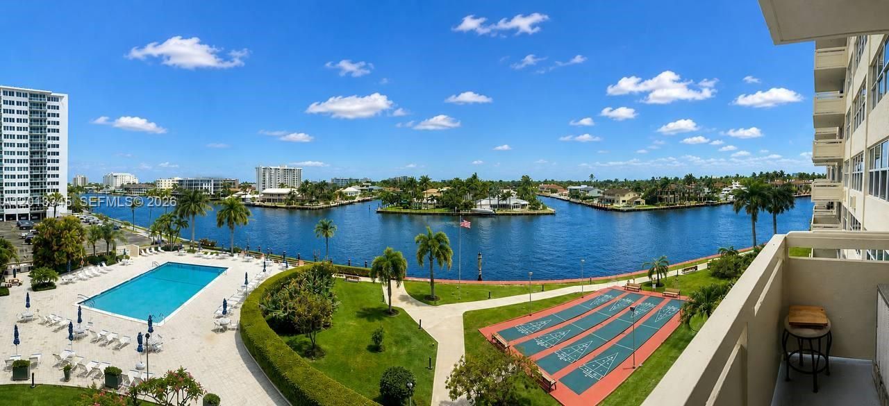 View from balcony