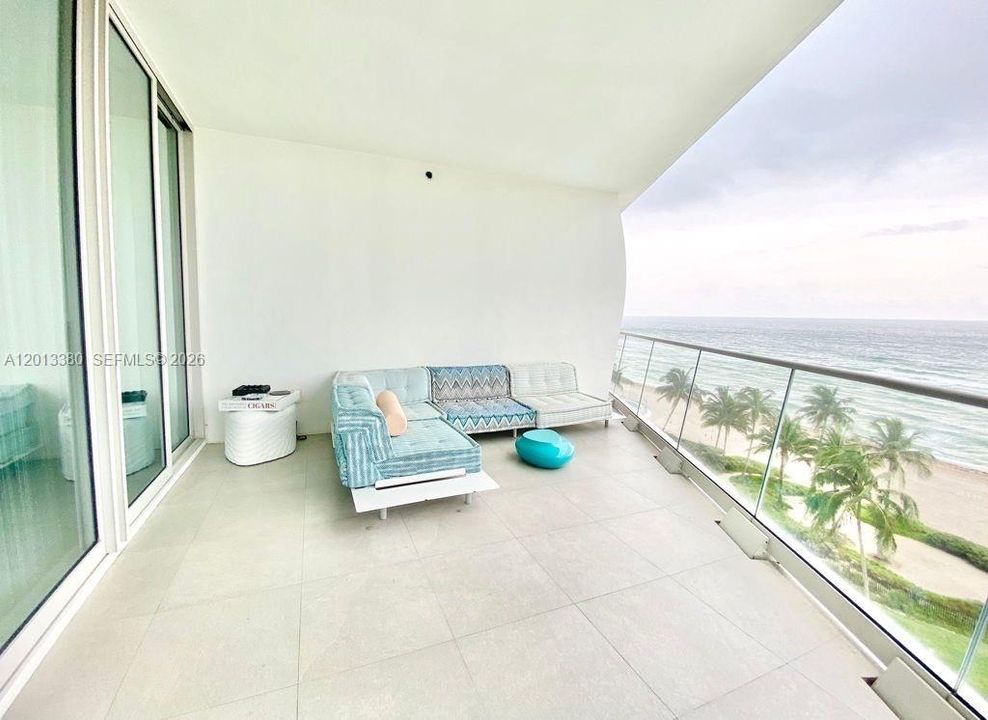 Ocean Front Balcony
