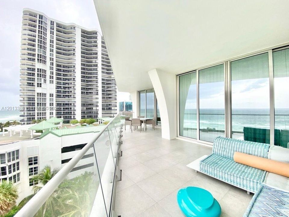 Ocean Front Balcony