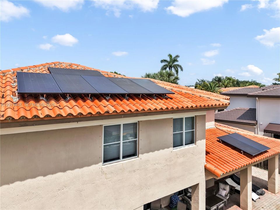 Solar Panels View