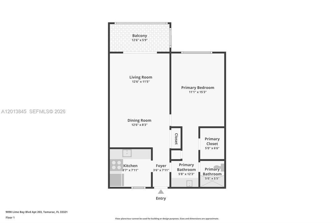 For Sale: $88,500 (1 beds, 1 baths, 700 Square Feet)
