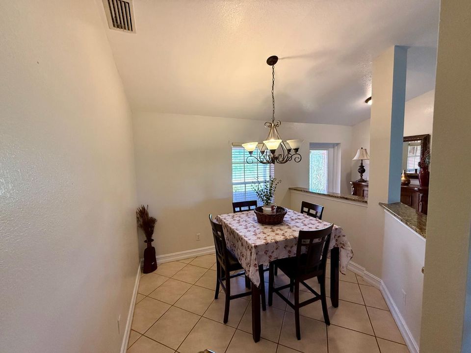 Dining area