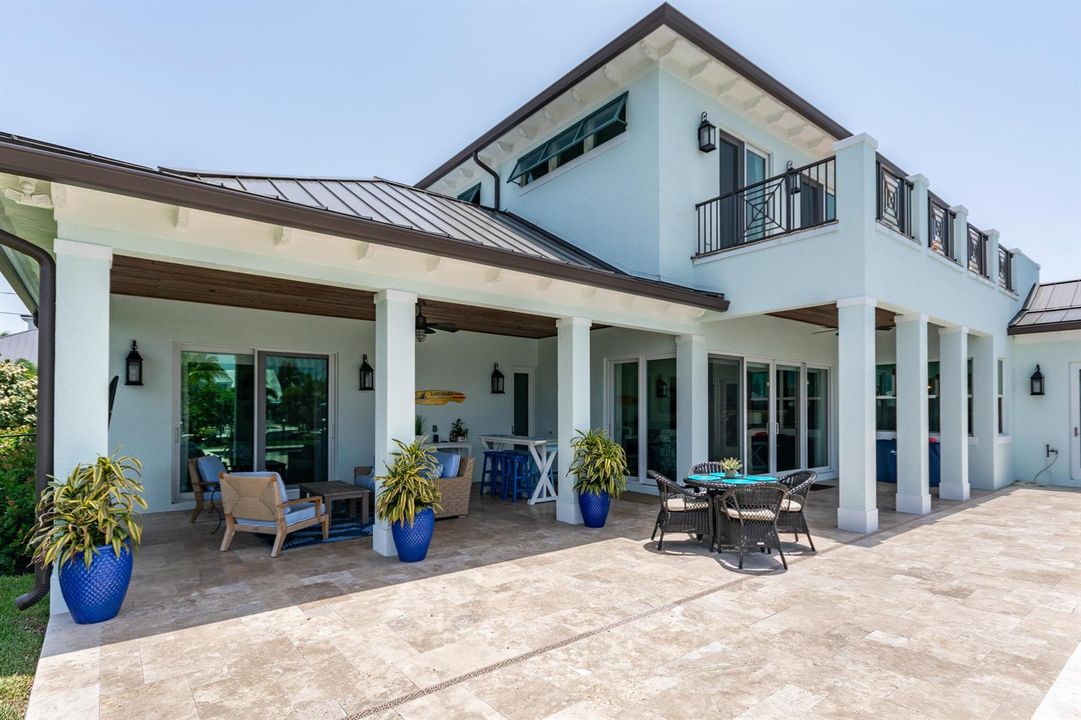 View of back of home