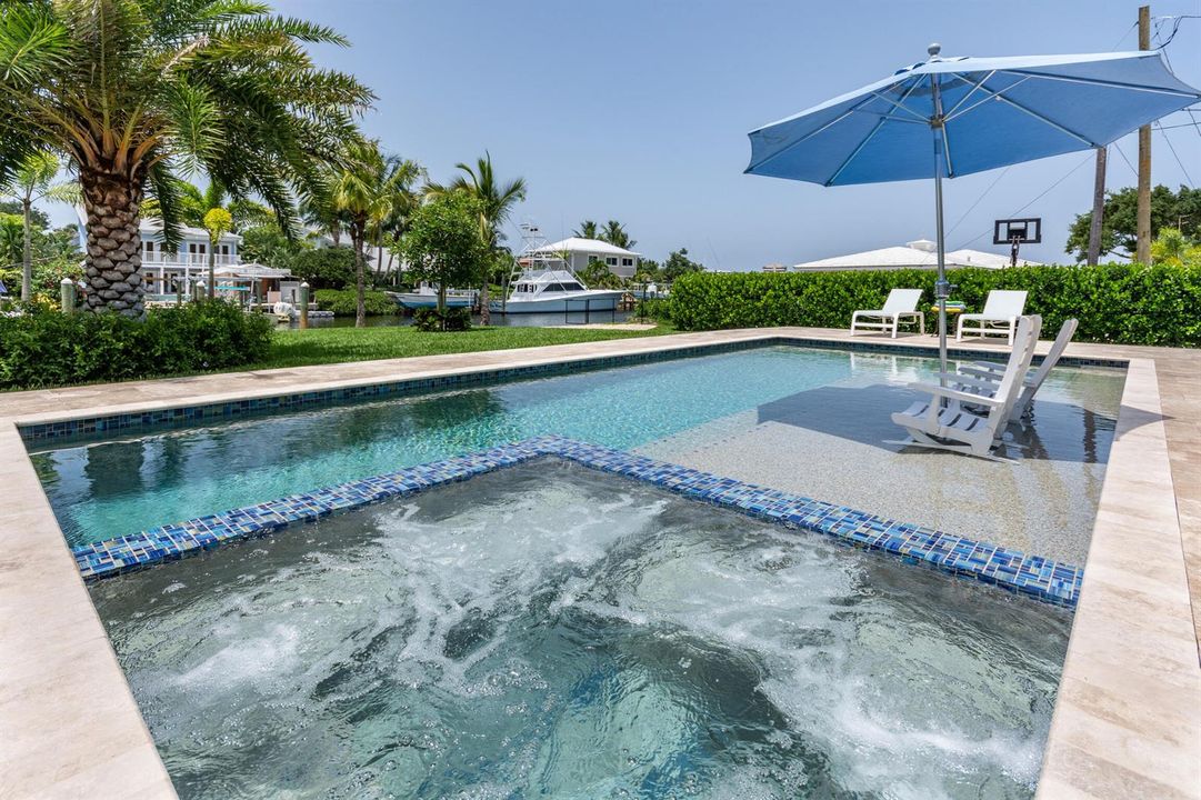Salt Water Pool and Hot Tub