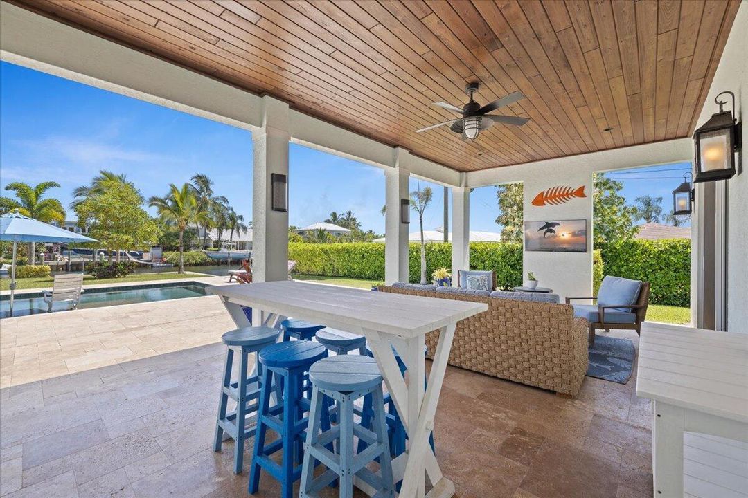 Private Covered Patio