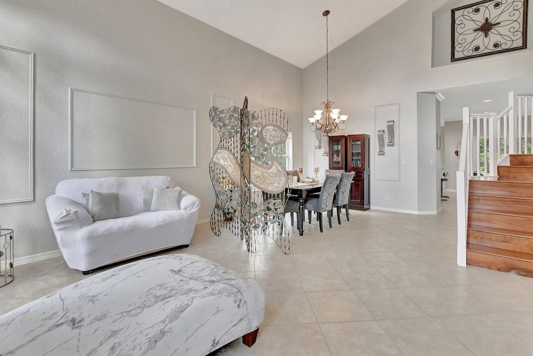 Entrance, Living Room & Dining Room