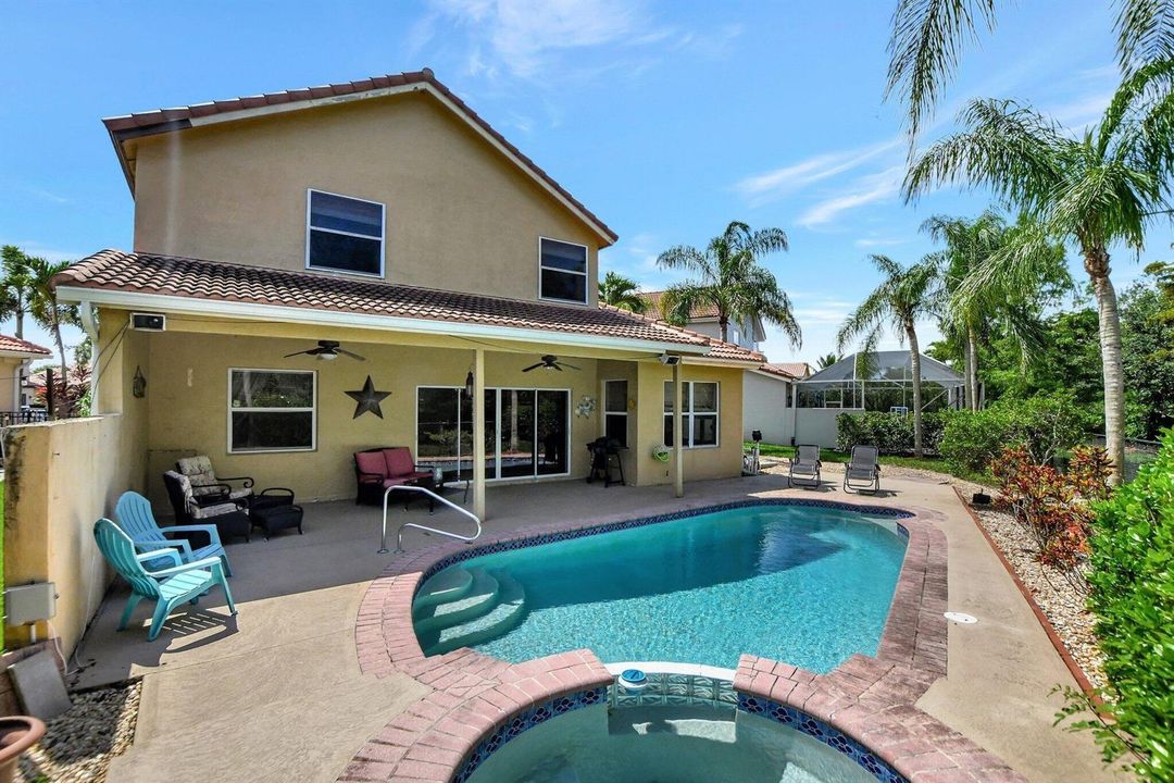 Backyard with Pool & Covered Patio
