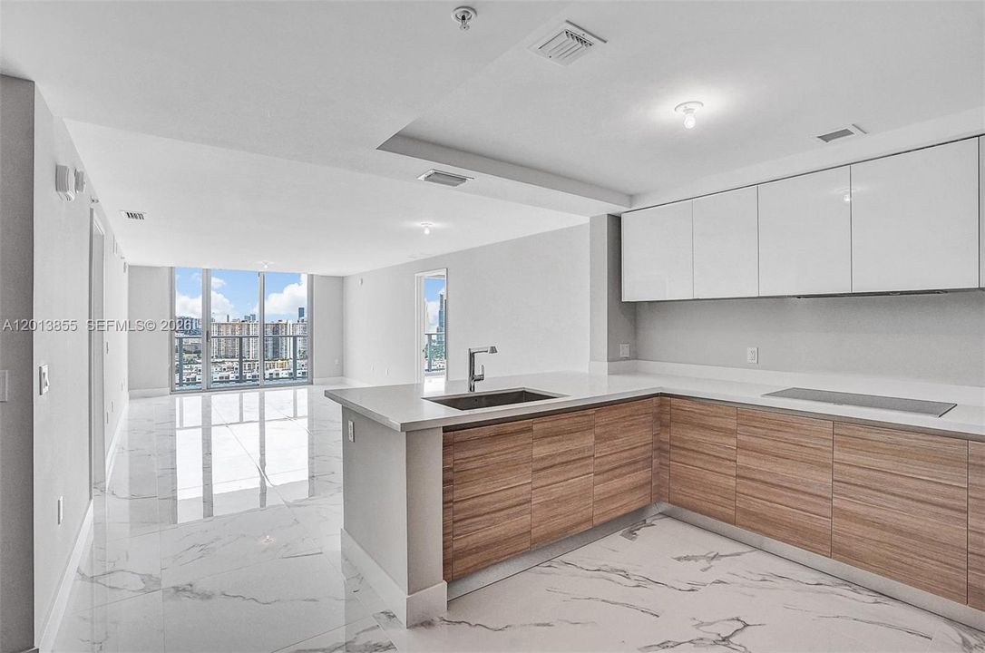 KITCHEN, LIVING ROOM AREA