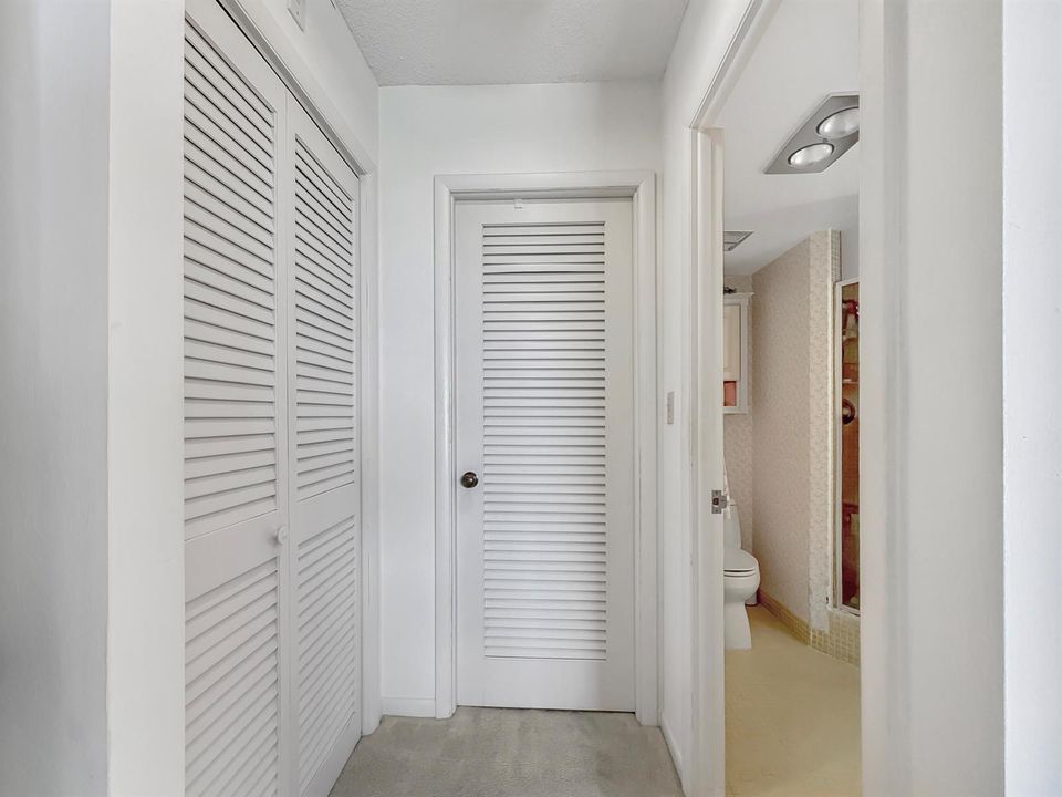 Primary Bedroom Closet Hallway