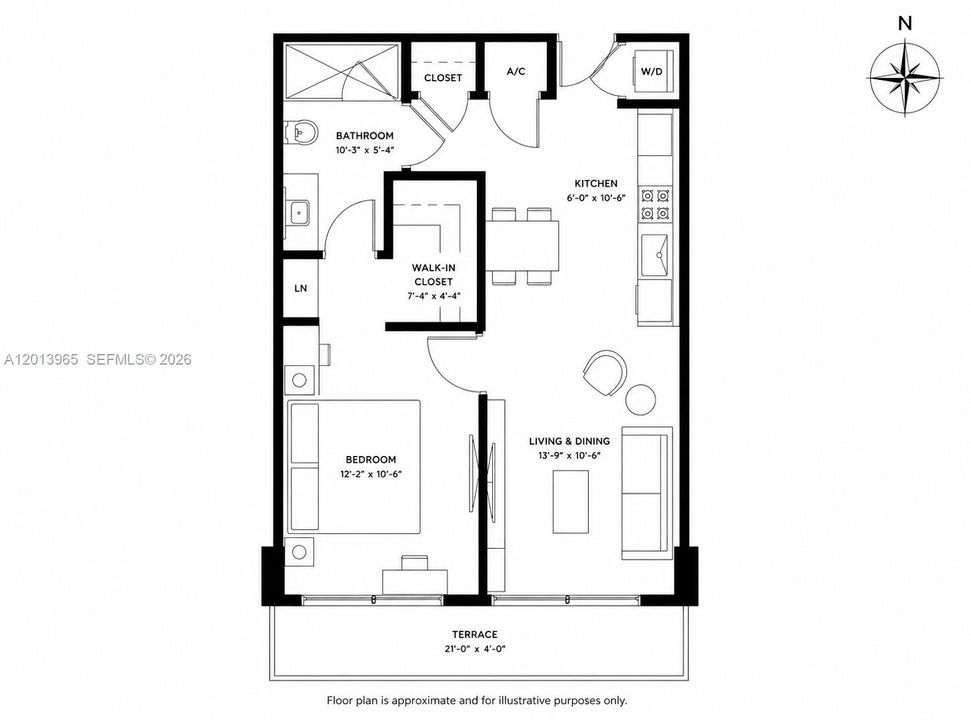 For Sale: $725,000 (1 beds, 1 baths, 720 Square Feet)