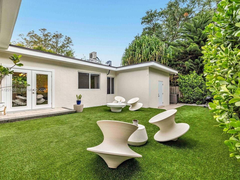 Private Backyard Oasis with Premium Turf