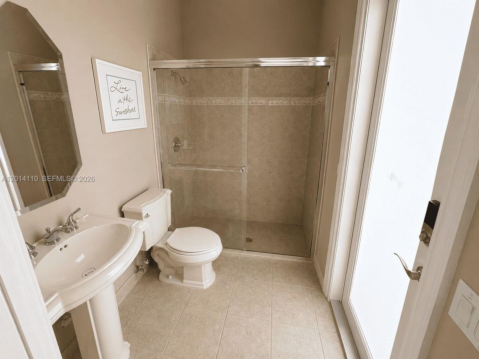 Cabana bathroom/Bathroom #4 off game room