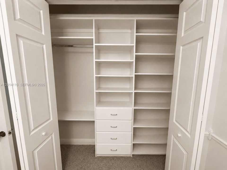 Bedroom #3 closet