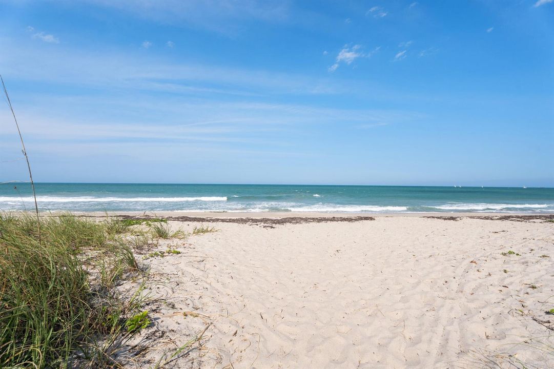 View from neighborhood beach access