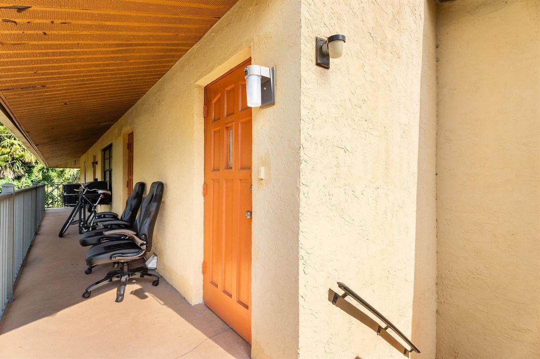 Rear balcony