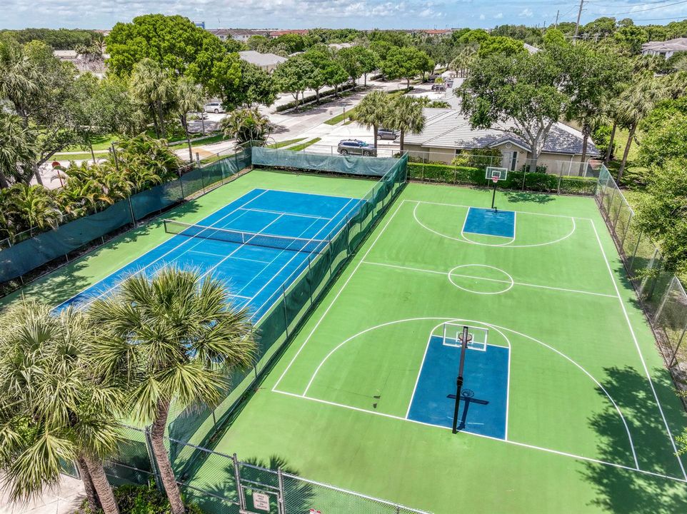 Pickleball and Basketball Courts