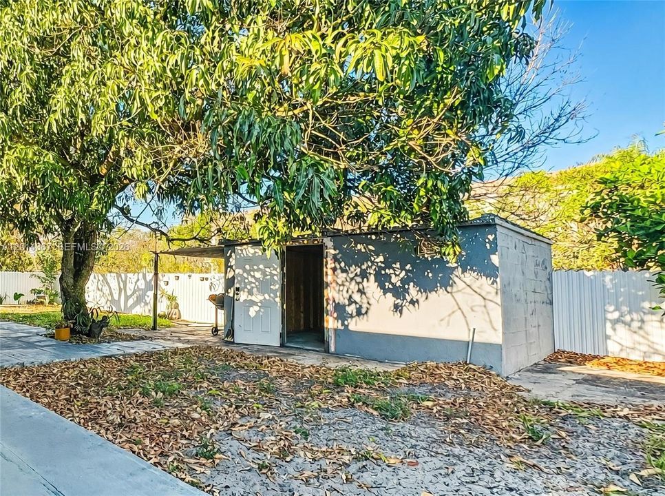 Permitted Shed