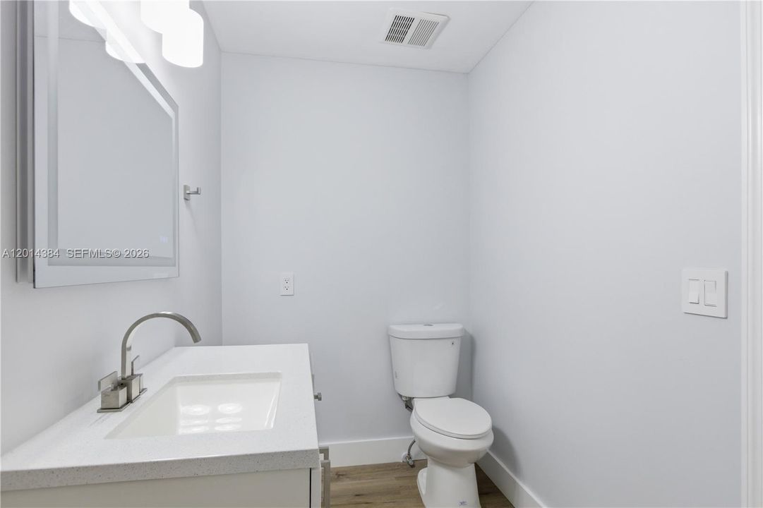 Half bathroom