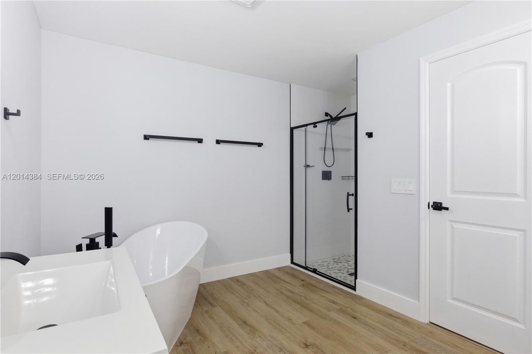 Master bathroom.