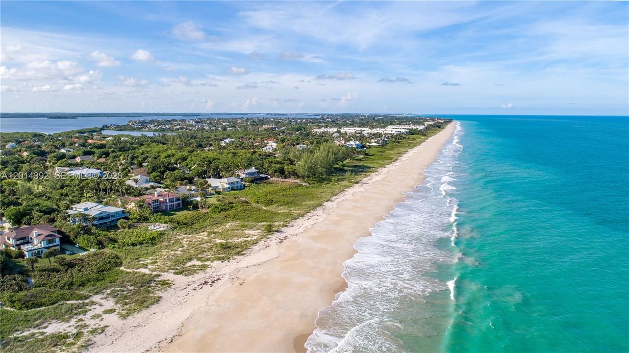 26 miles of unspoiled beach on Vero Beach's Barrier Island just minutes away from your condo.