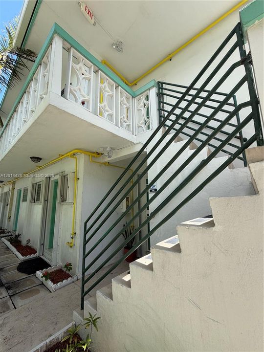back staircase