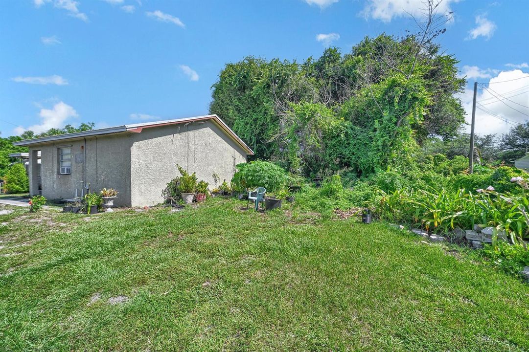 side of house