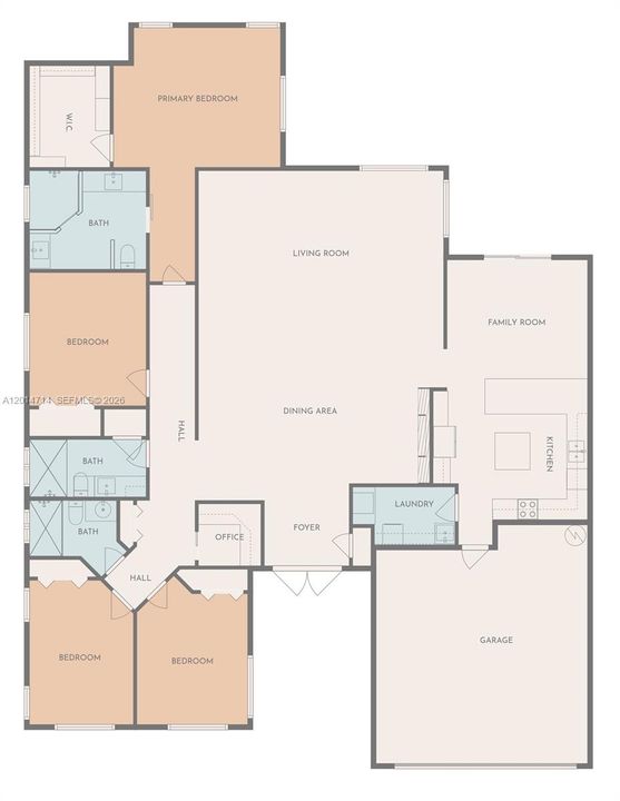 合同活跃: $919,000 (4 贝兹, 3 浴室, 2511 平方英尺)