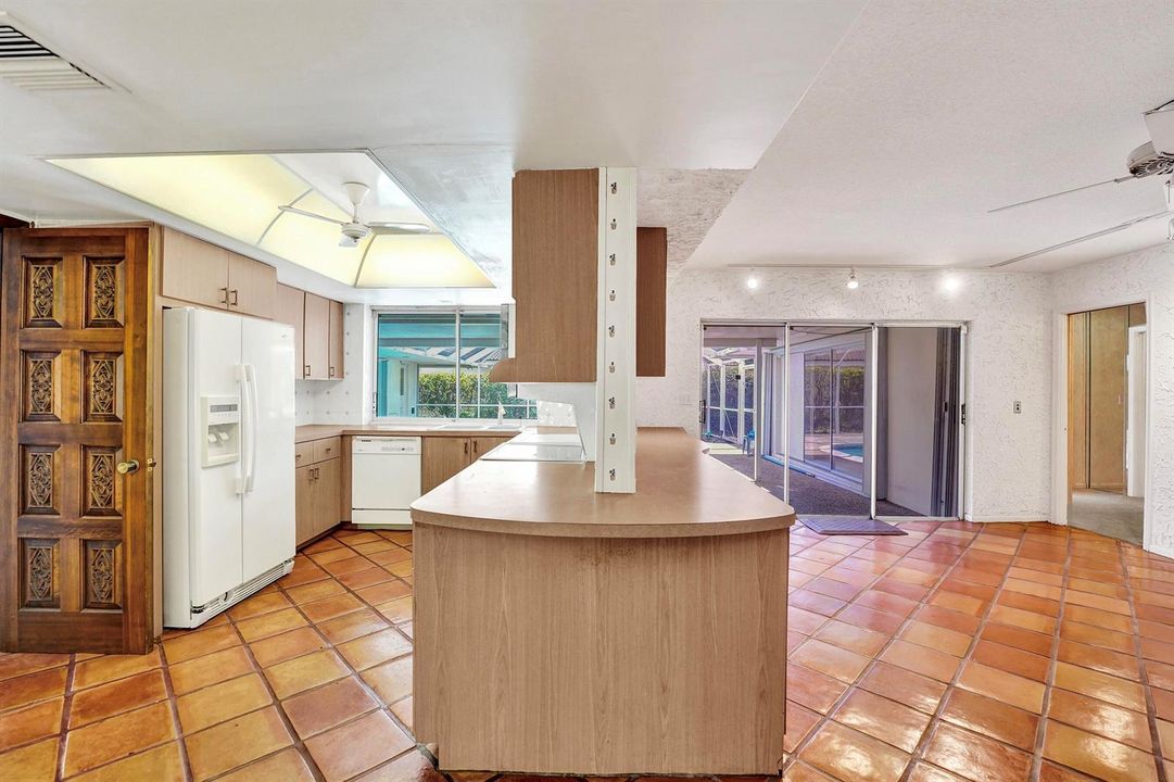 Kitchen and Family Room