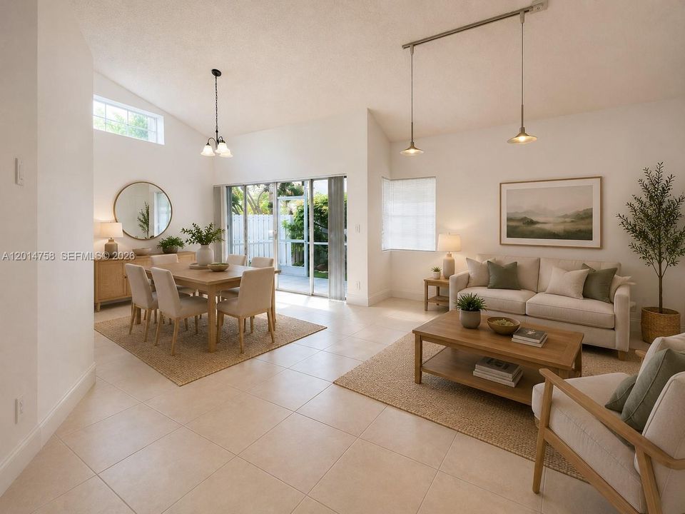 Virtual staging