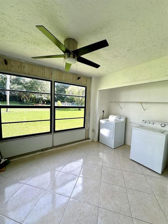 Enclosed Back Porch
