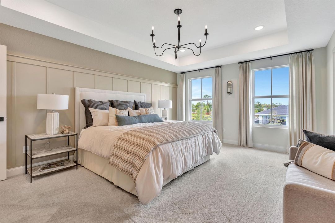 Model Home Primary Bedroom