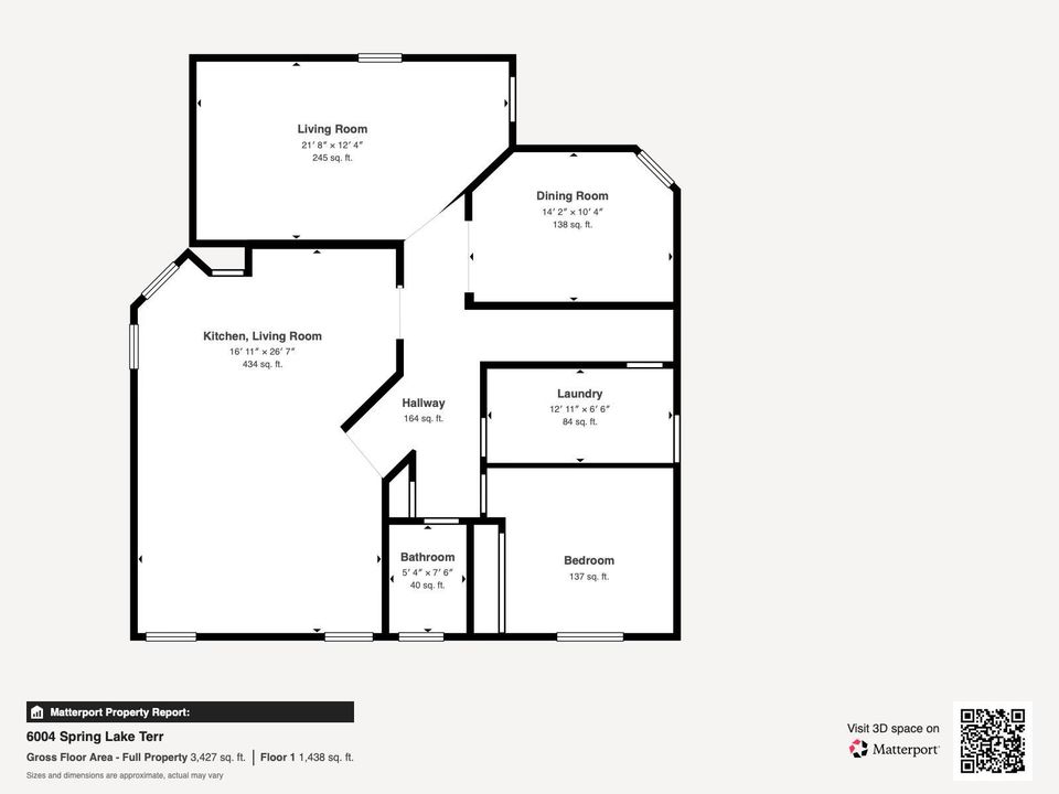 floorplan6004 Spring Lake Terr - Floor 1