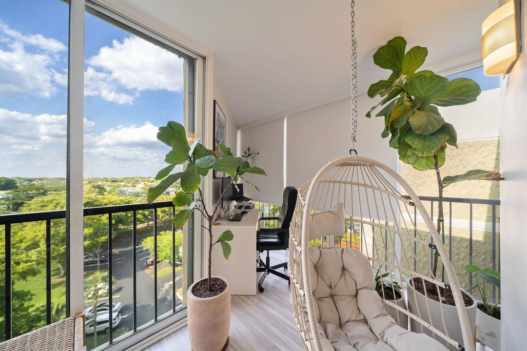 suspended rattan egg chair