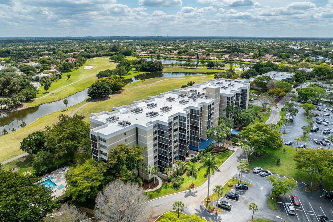 Aerial Golf view