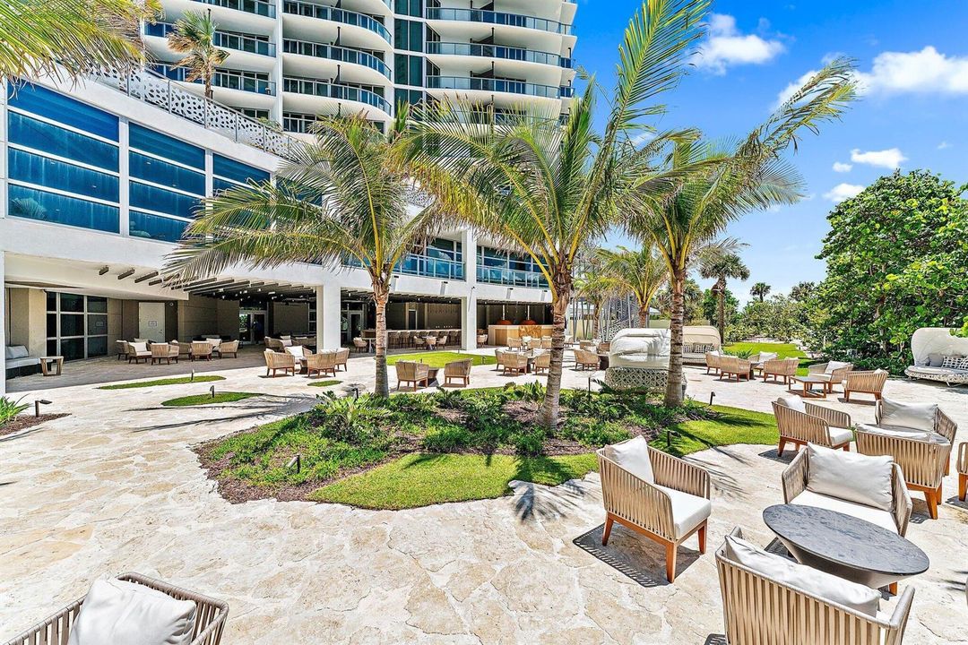 Outdoor Lounge Area