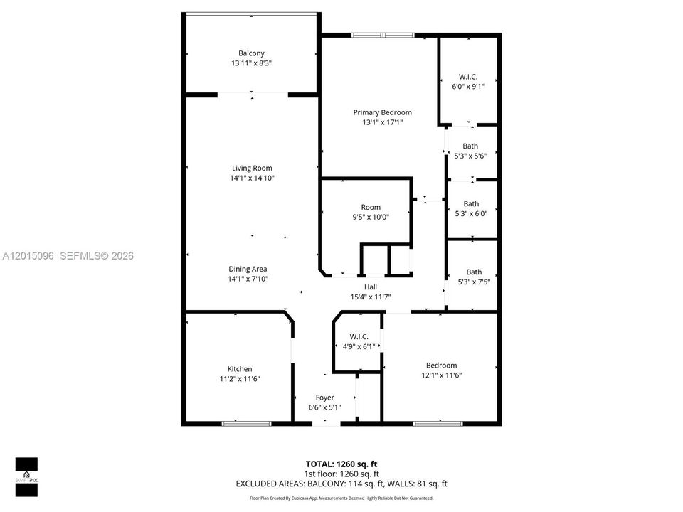 For Sale: $125,000 (2 beds, 2 baths, 1270 Square Feet)