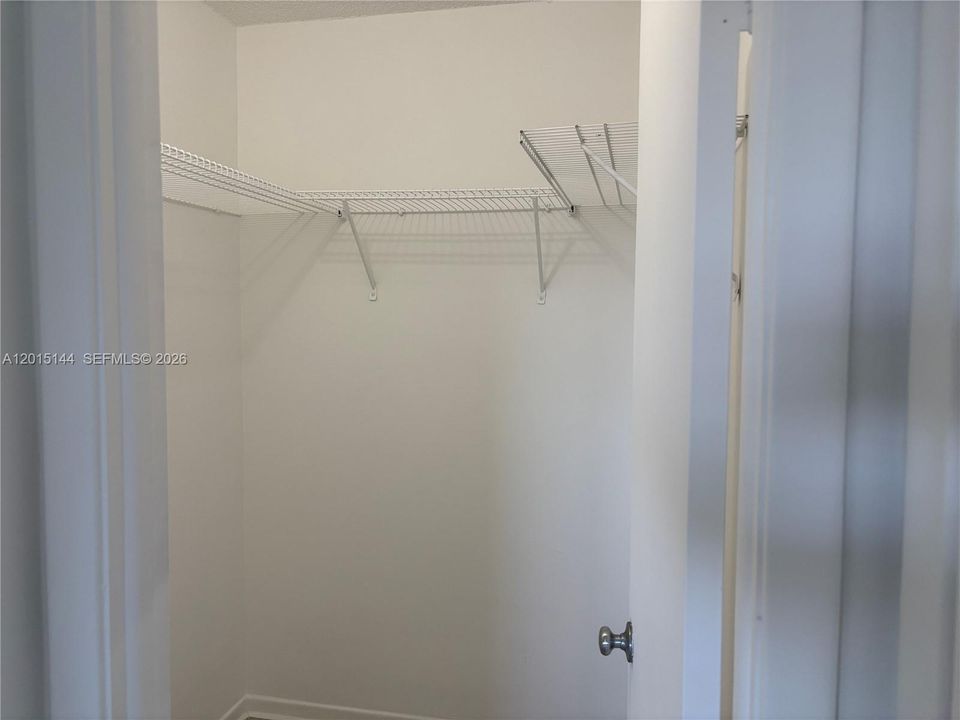 Walk in closet