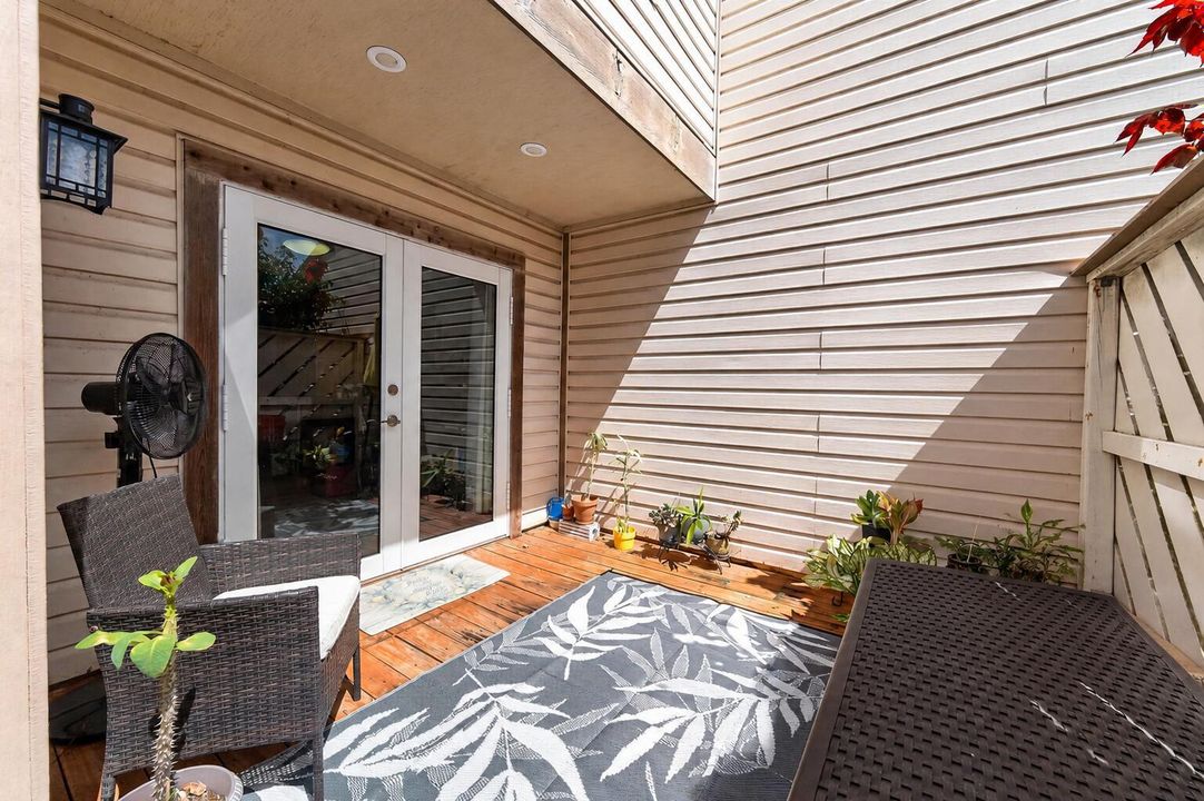 Front patio