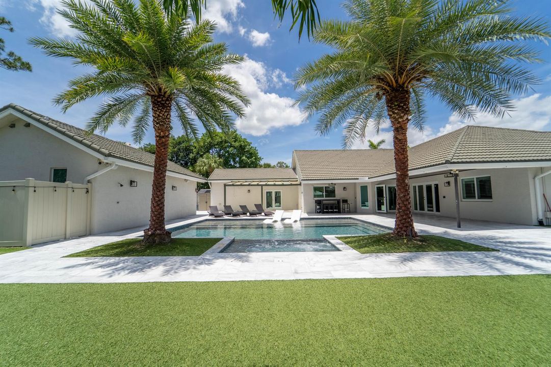 Pool side view