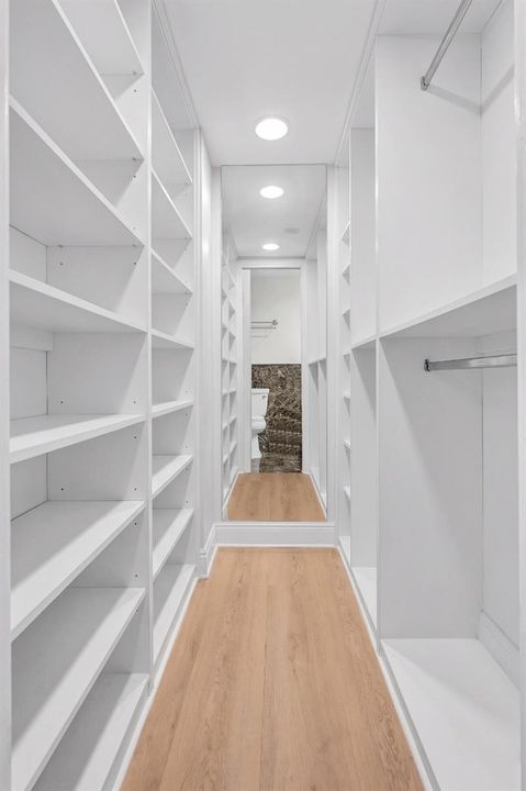 Walk-in closet