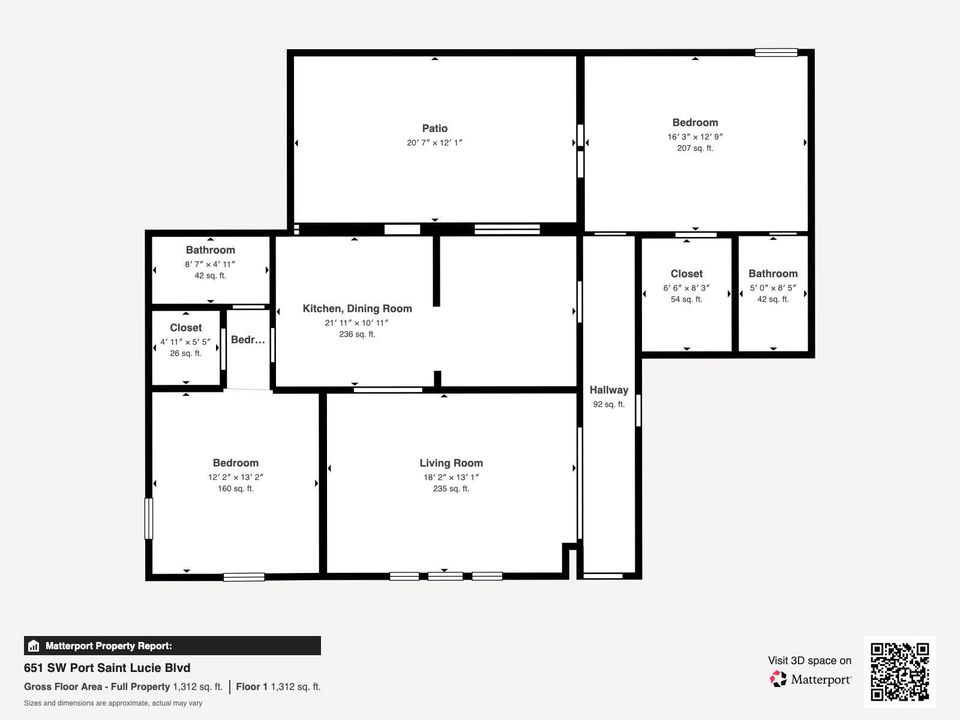 floorplan651 SW Port Saint Lucie Blvd -