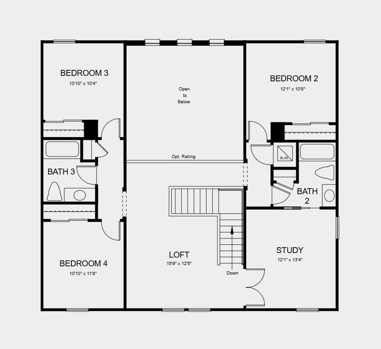 second floor