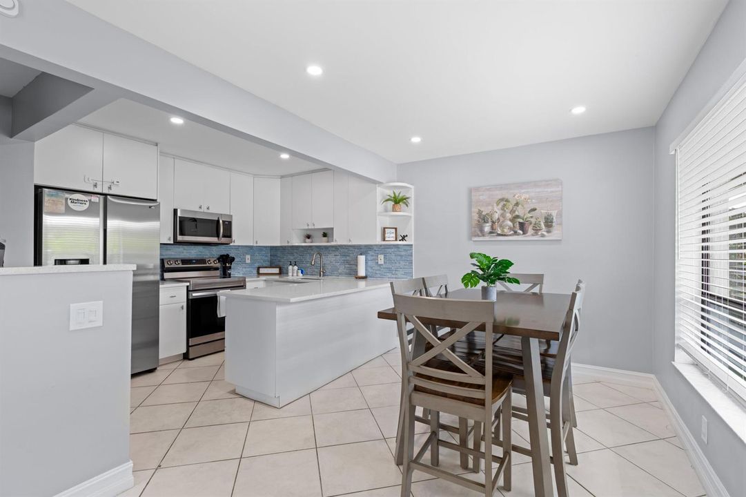 Kitchen + Dining Area