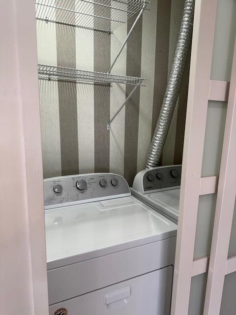 Laundry closet