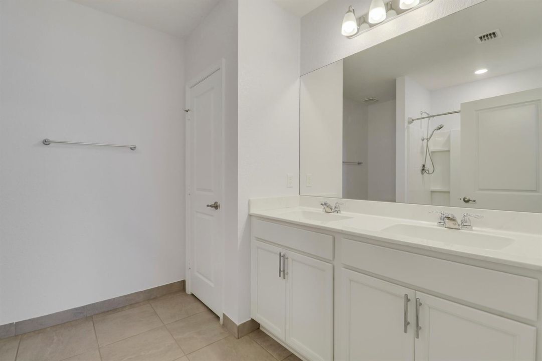 Primary Bathroom Dual Sinks