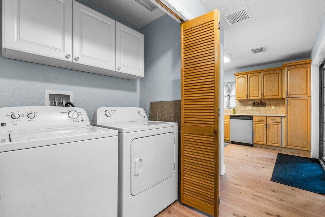 Laundry area
