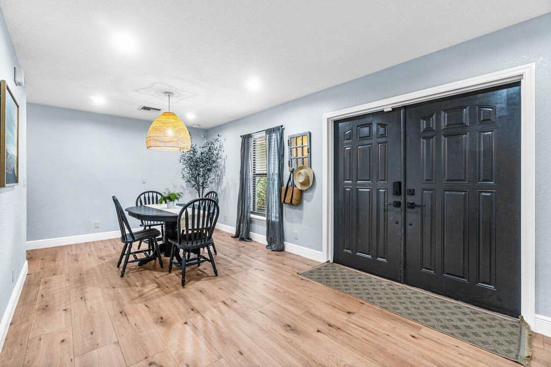 Dining area