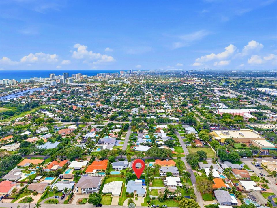 Panoramic to South