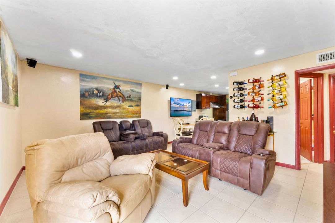Staged Living Area