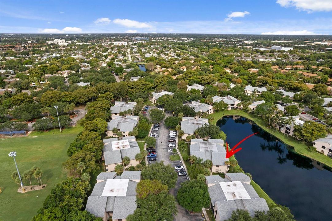 Aerial Neighborhood View